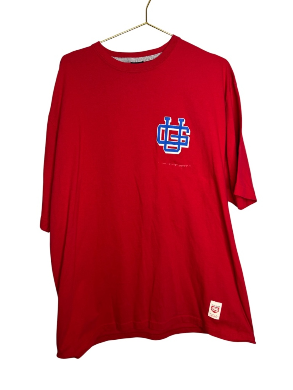 Vintage G-Unit Ecko Untld. Red T-Shirt Size Xl with graphic of 50 cent on back‎